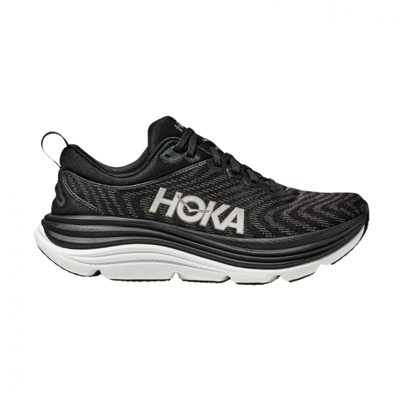Hoka Gaviota 5 Schuhe Schwarz Weiß SS25