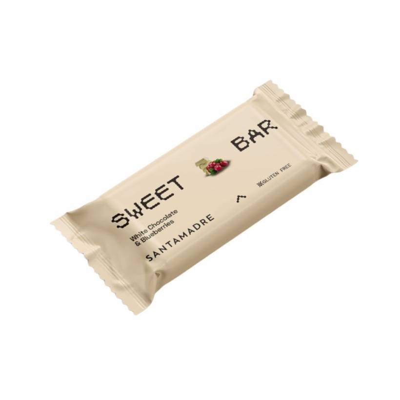 Box of Santa Madre White Chocolate and Cranberry Bars 36x60g