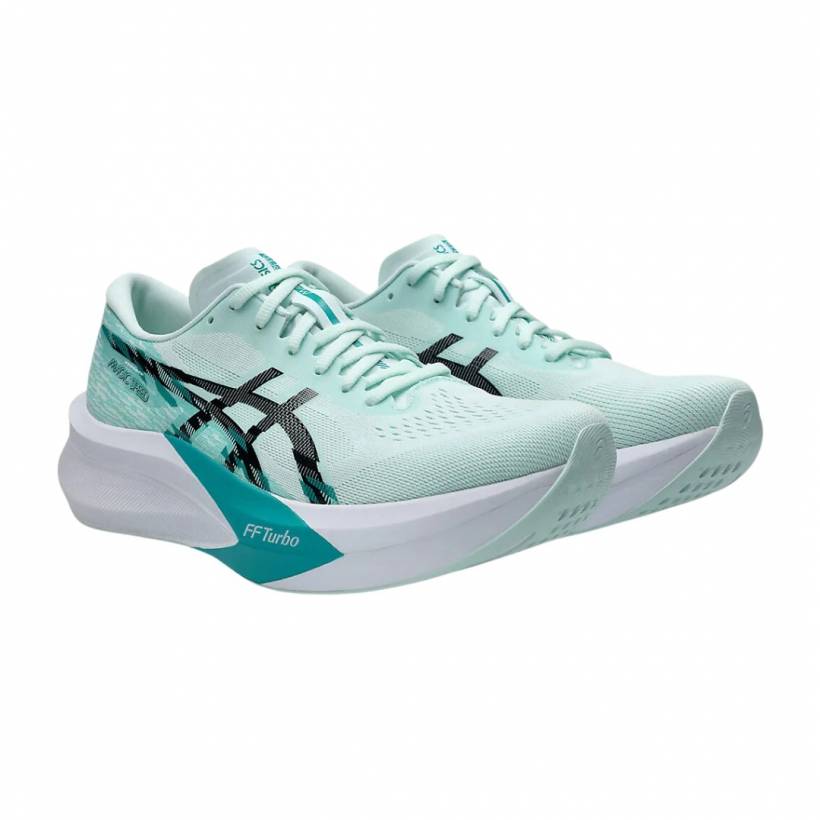 Scarpe Asics Magic Speed 4 Blu Bianco SS25