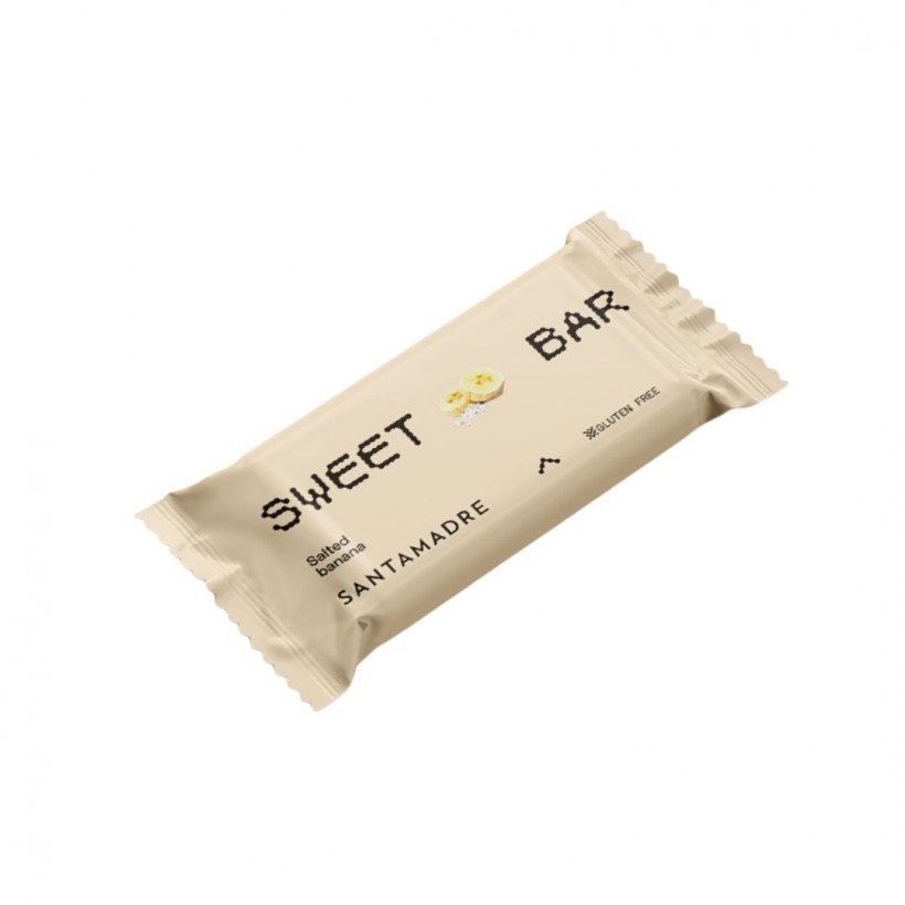 Box mit Santa Madre Banane und Salzkaramell Riegeln 36x60g