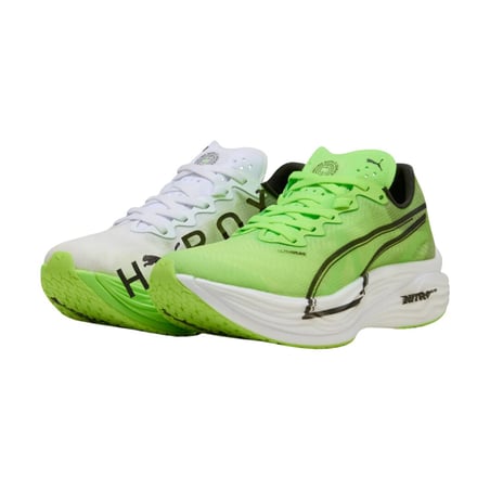 Puma Deviate Nitro Elite 3 x Hyrox Grün Weiß SS25 Damen Schuhe