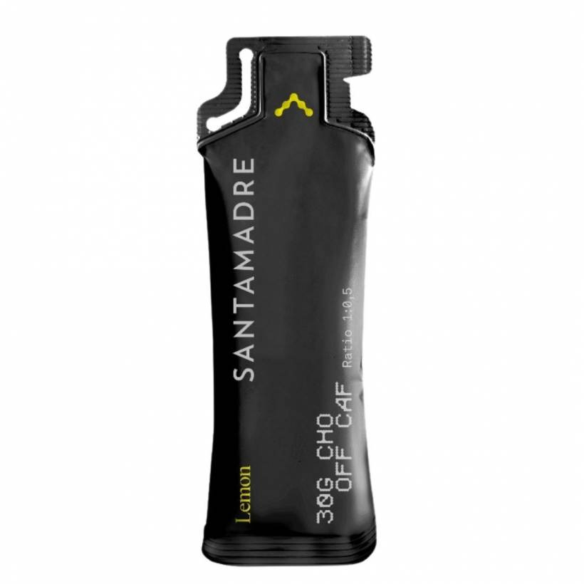 Caixas de Géis Energéticos Santa Madre 30CHO OFF CAF Limão 30x50ml
