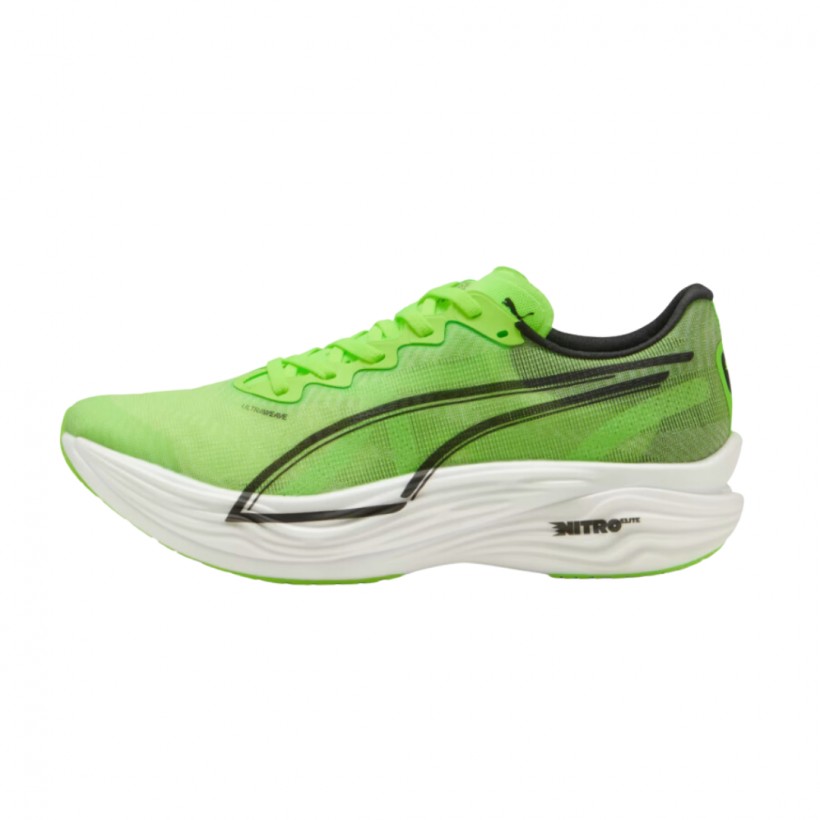 Schuhe Puma Deviate Nitro™ Elite 3 x Hyrox Grün Weiß SS25