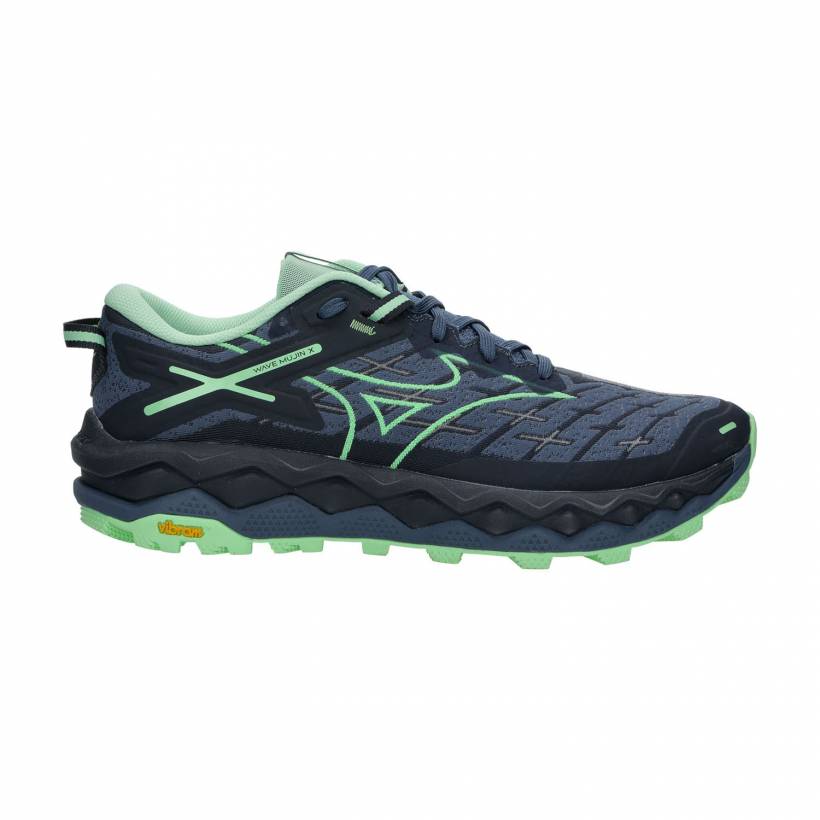 Chaussures Mizuno Wave Mujin 10 Bleu Vert SS25