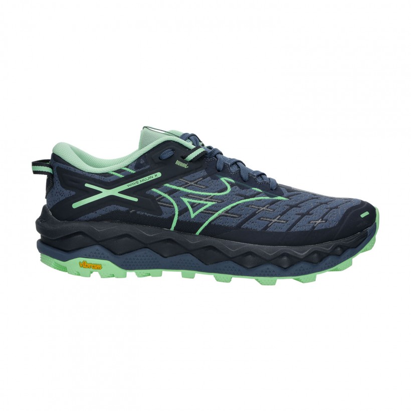 Scarpe Mizuno Wave Mujin 10 Blu Verde SS25