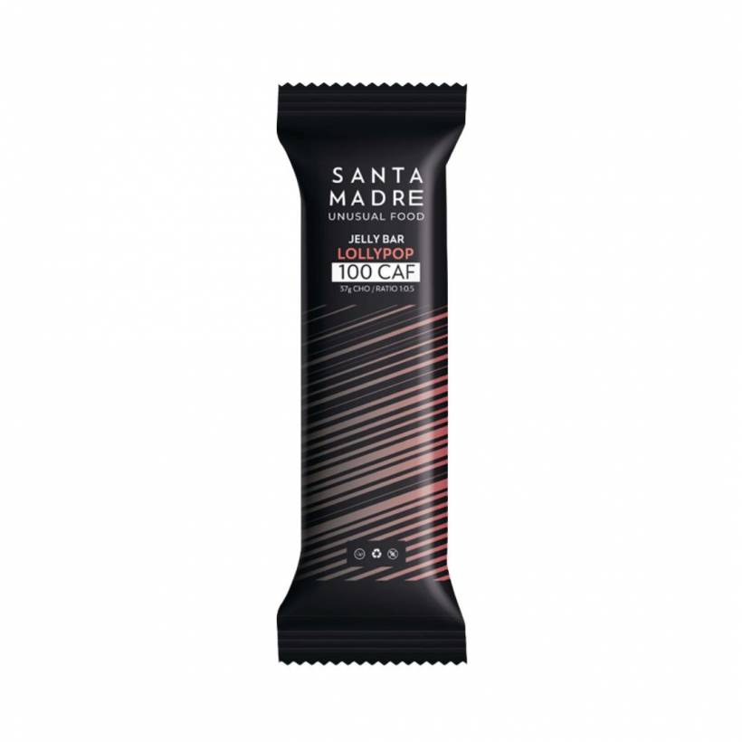 Scatola di Barrette Gommose Santa Madre 100 Caffeina 30x45g