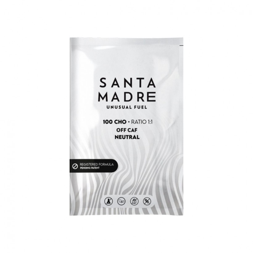 Box of Santa Madre Unusual Fuel 100CHO Drink Neutral 10x106g
