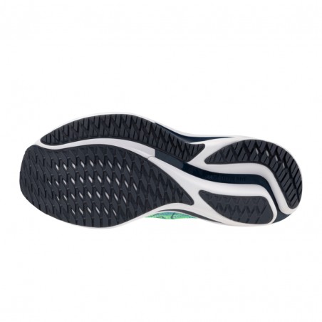 Scarpe Mizuno Wave Rider 28 Verde Blu SS25
