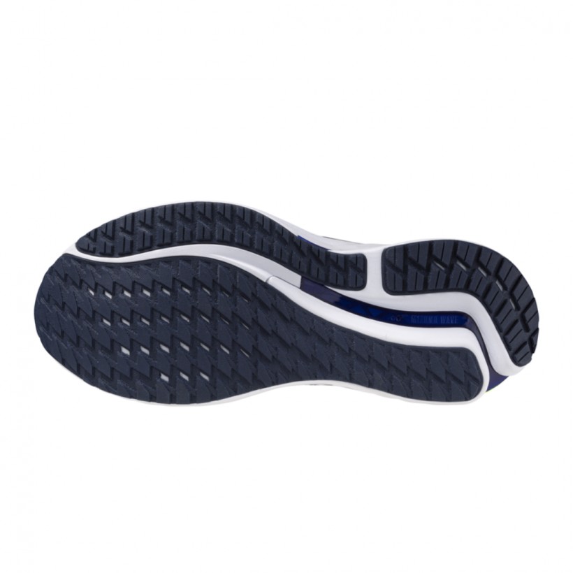Mizuno Wave Inspire 21 Blue Yellow Shoes SS25