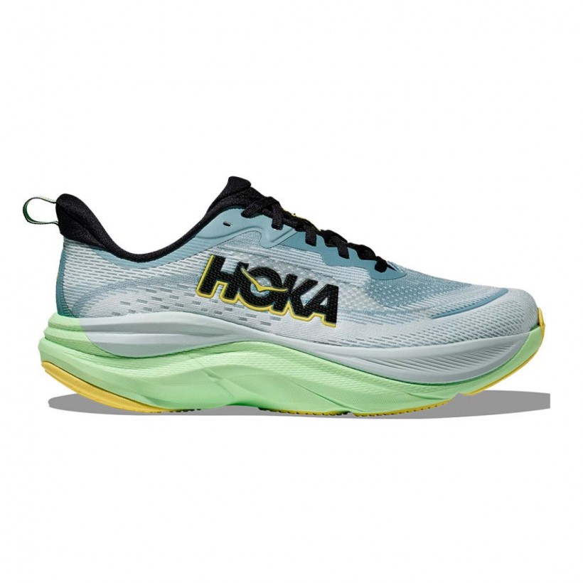 Buty Hoka Skyflow Niebiesko-Zielone SS25
