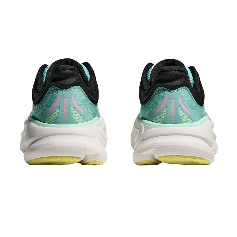 Hoka Bondi 9 Groen Roze SS25 Dames Sneakers