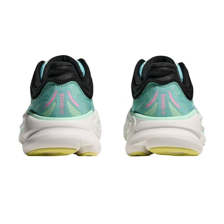 Hoka Bondi 9 Schuhe Grün Rosa SS25 Damen