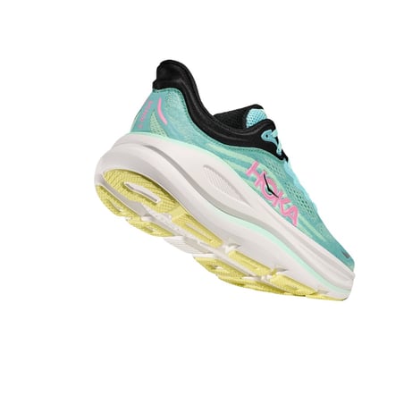 Hoka Bondi 9 Groen Roze SS25 Dames Sneakers