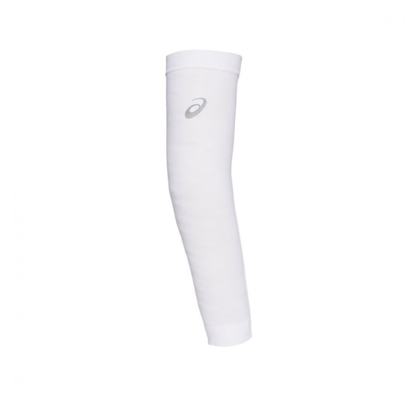 Manchettes de compression Asics blanches