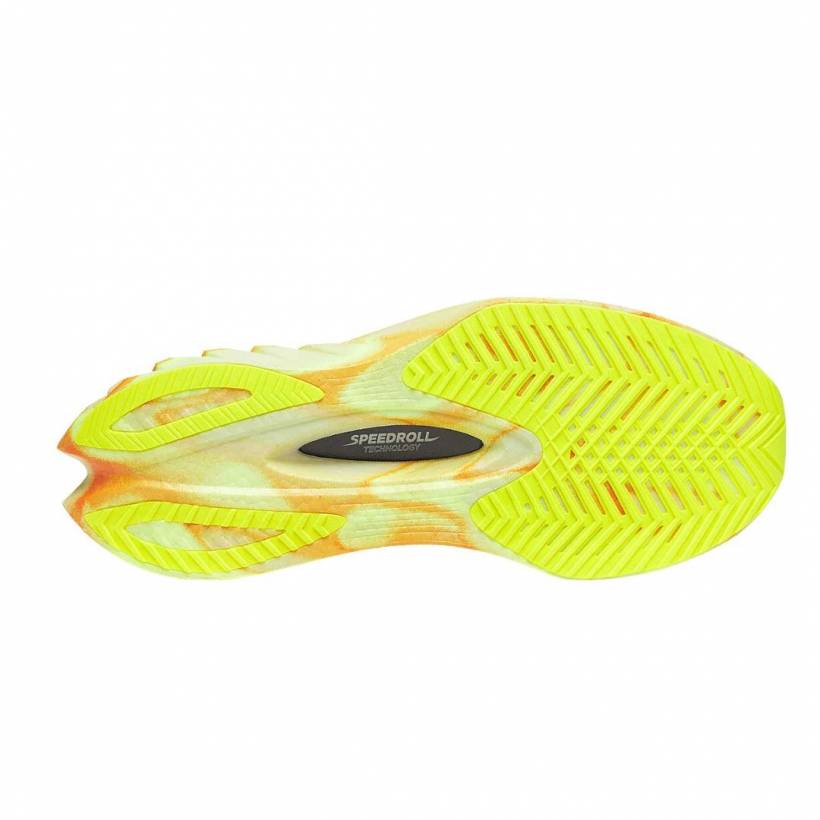 Chaussures Saucony Endorphin Pro 4 Blanc Jaune...