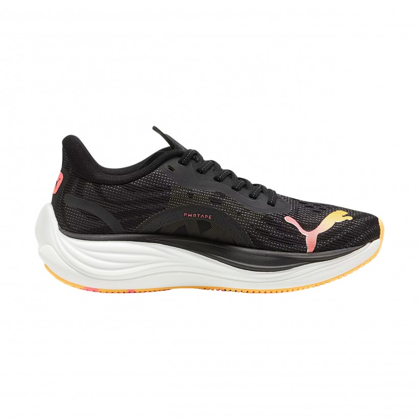 Scarpe Puma Velocity Nitro 3 Nero Giallo Donna
