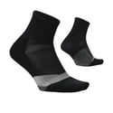 Feetures Elite Light Cushion Quarter Sokken Zwart