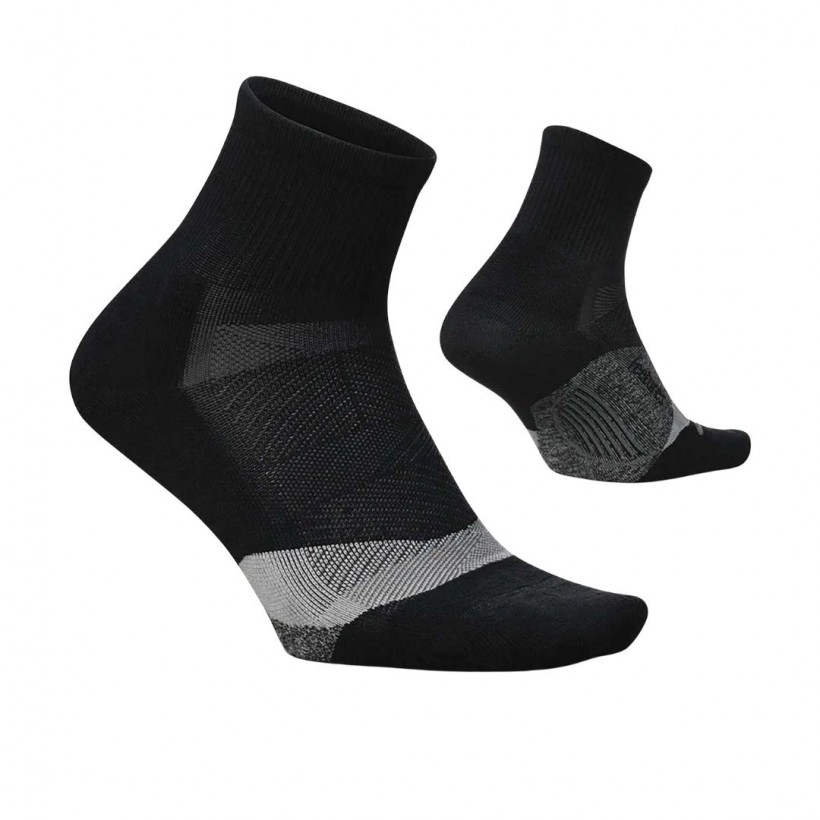 Calzini Feetures Elite Light Cushion Quarter Nero