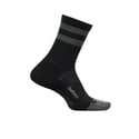 Feetures Elite Light Cushion Mini Crew High Top Socks Black