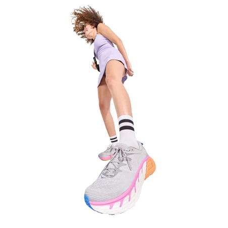 Skarpetki Feetures Elite Light Cushion Mini Crew High Top Białe