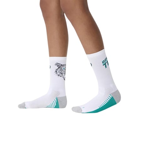 Asics Performance Run Crew Socks White