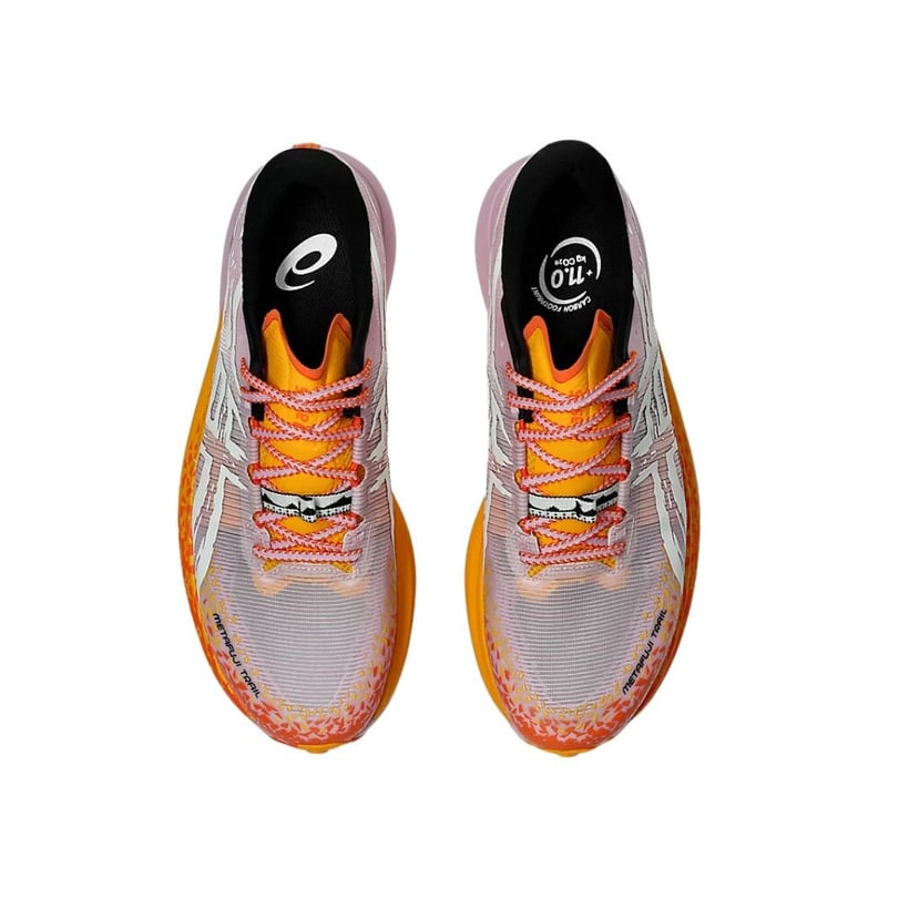 Ténis Asics Metafuji Trail Roxo Laranja SS25