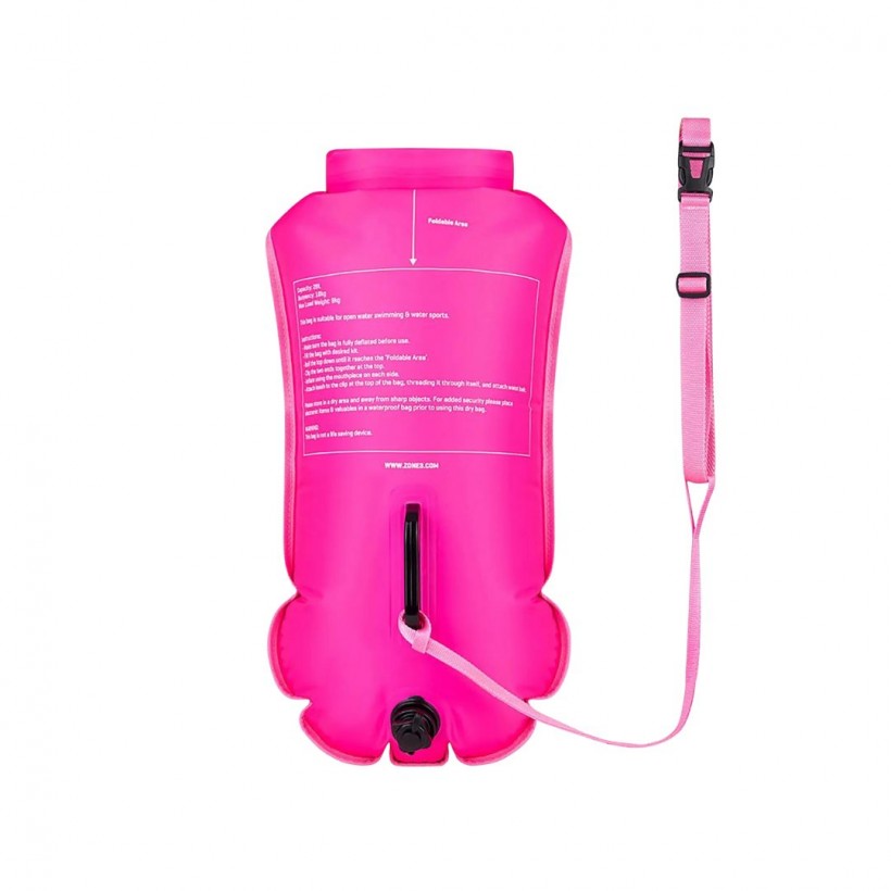 Boya Zone 3 Recycled Swim Safety Float 28L Rosa