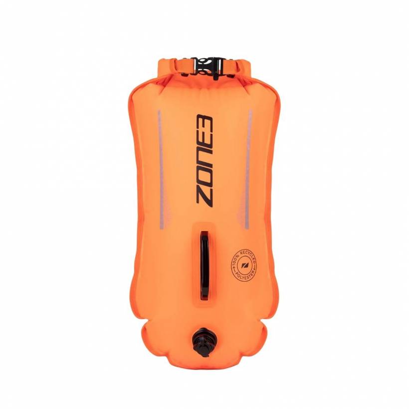 Bóia Zone 3 Recycled Swim Dry Bag 28L Laranja
