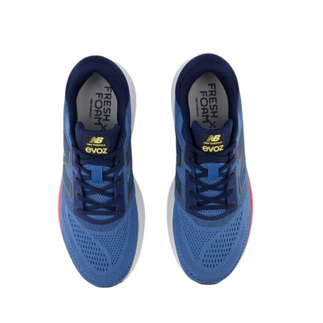 Zapatillas New Balance Fresh Foam Evoz V4 Azul Naranja SS25