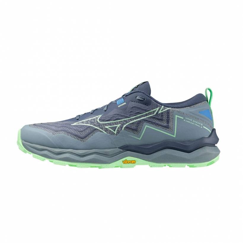 Mizuno Wave Daichi 9 Gray Blue SS25 Shoes