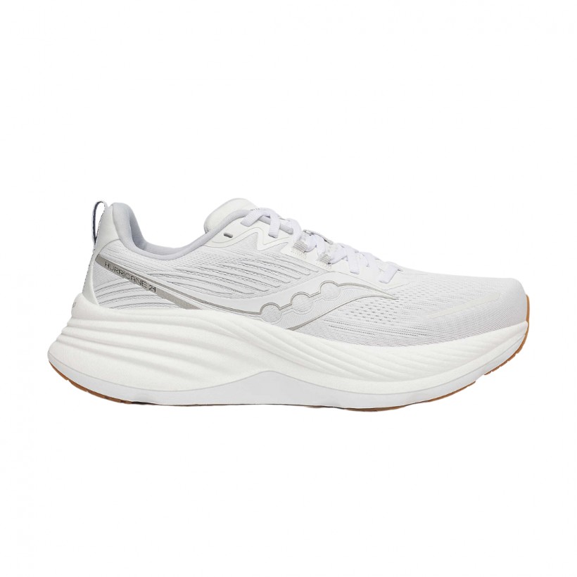 Saucony Hurricane 24 Schuhe Weiß SS25