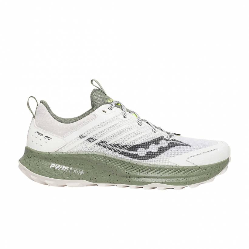 Scarpe Saucony Ride TR2 Bianco Verde SS25