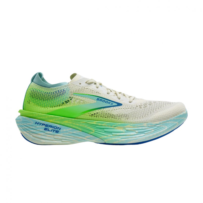 Zapatillas Brooks Hyperion Elite 4 PB Gris Verde SS25 Unisex