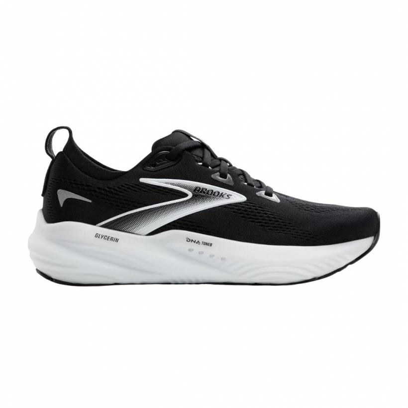 Brooks Glycerin 22 Zwart Wit SS25 Sneakers