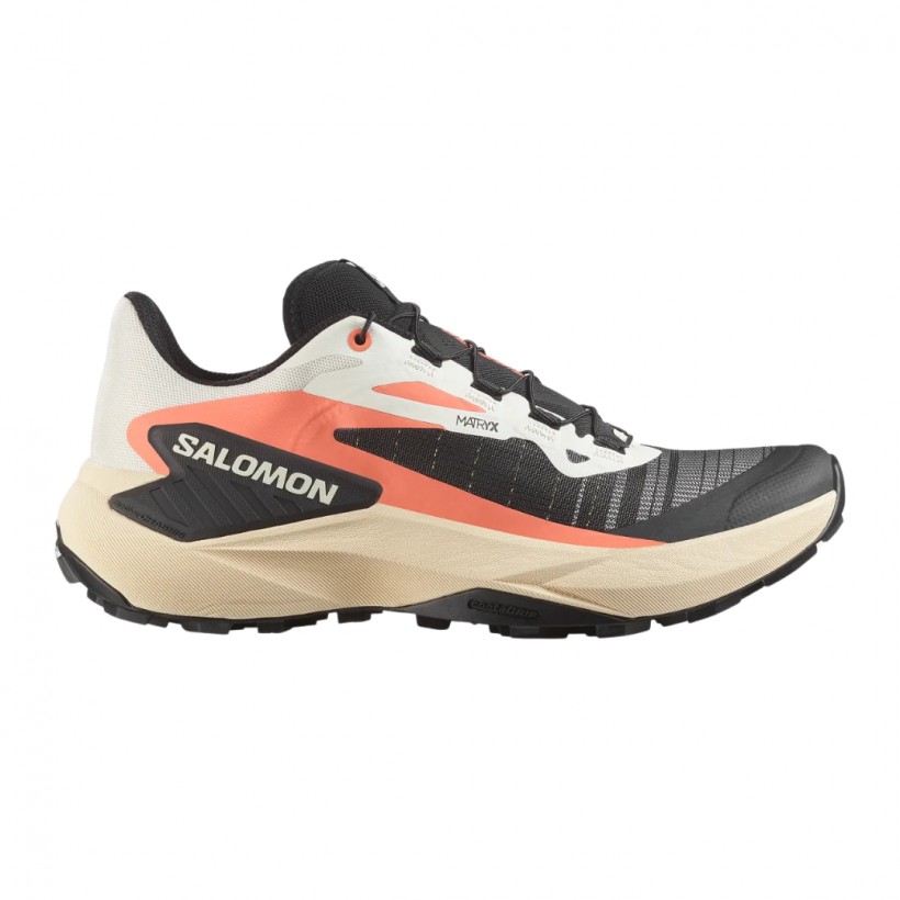 Chaussures Salomon Genesis Corail Noir SS25 Femme