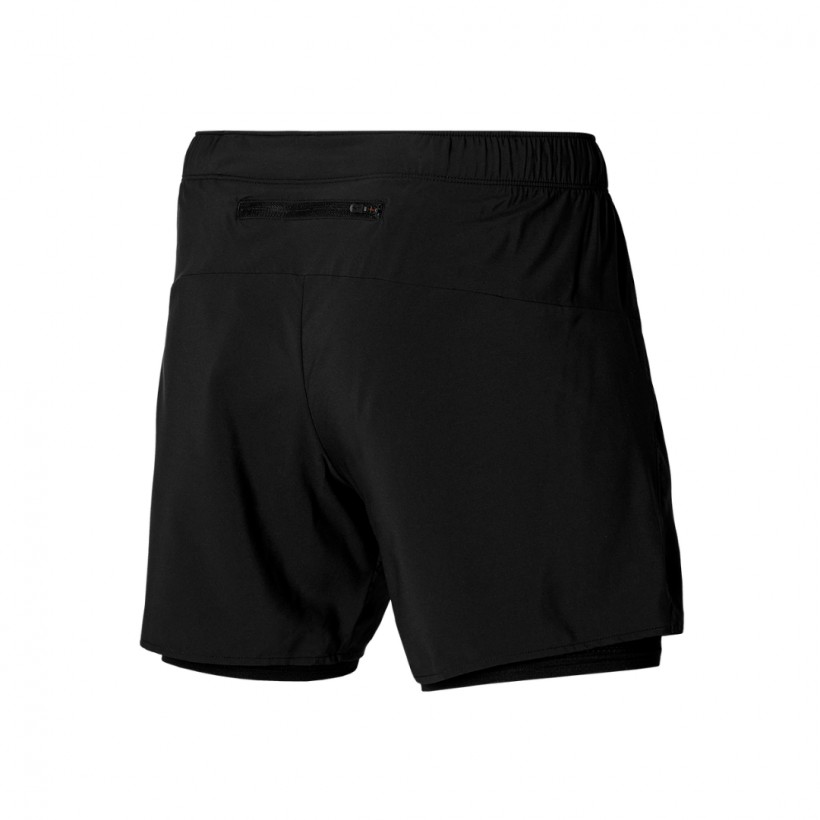 Spodenki Mizuno Core 2en1 5.5IN Czarne