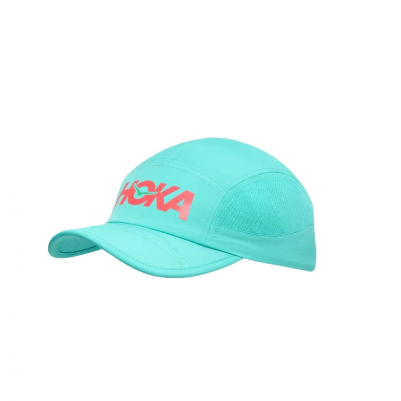 Gorra Hoka Run Cap Azul Cielo