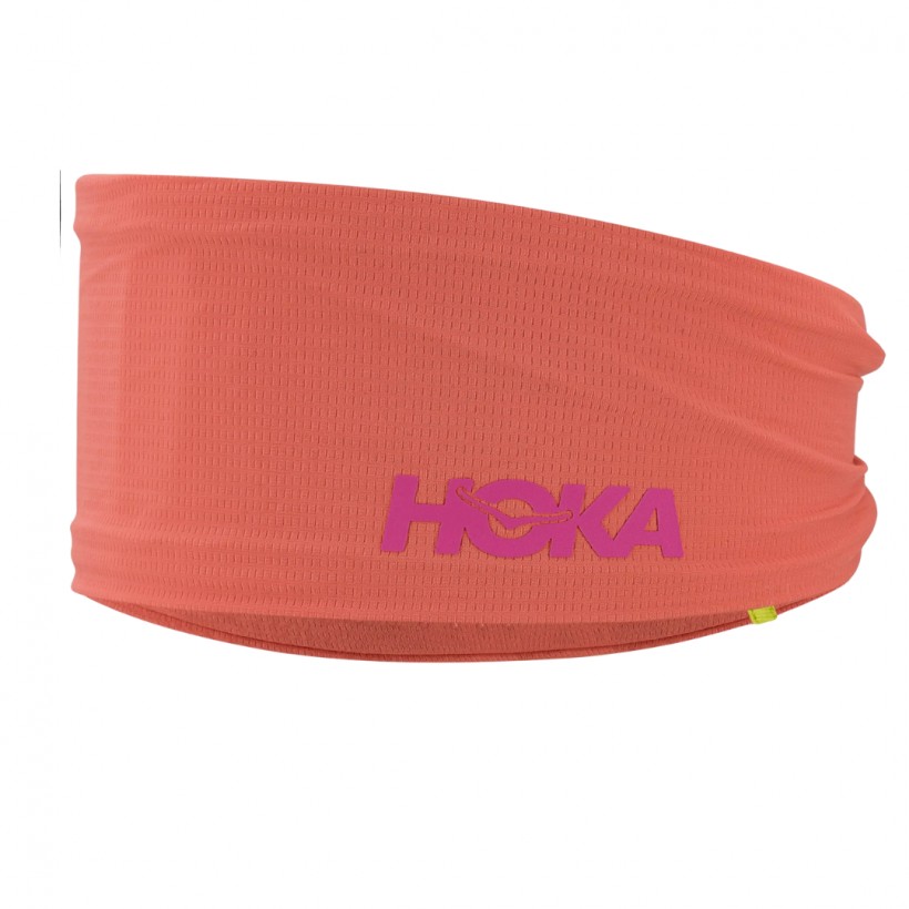 Faixa Hoka Headband Laranja Rosa