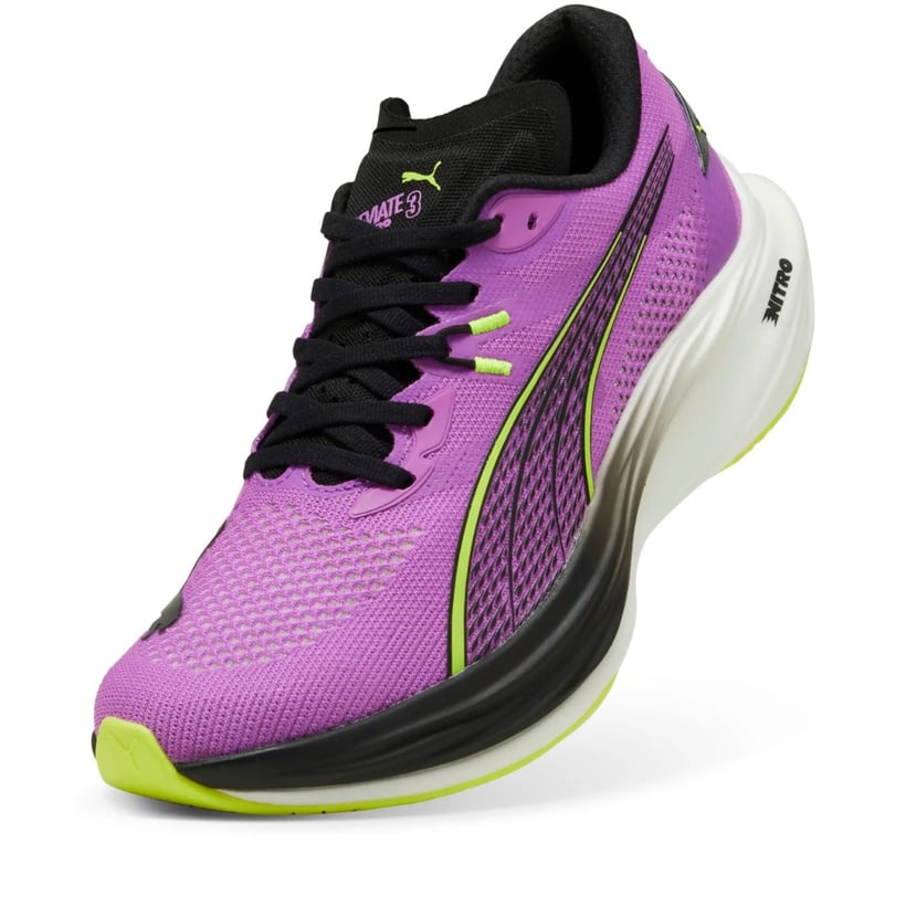 Chaussures Puma Deviate Nitro 3 Violet Vert SS25