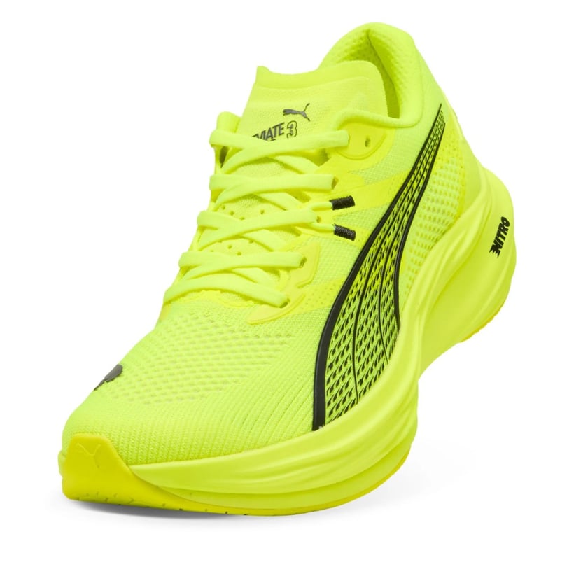 Puma Deviate Nitro 3 Geelgroene Sneakers SS25