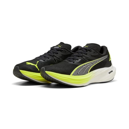 Ténis Puma Deviate Nitro 3 Preto Amarelo SS25