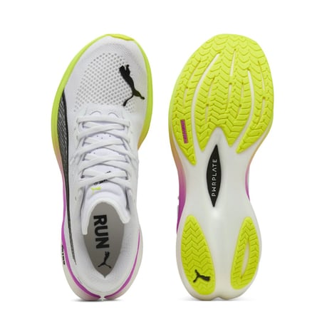 Chaussures Puma Deviate Nitro 3 Blanc Jaune SS25