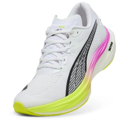 Puma Deviate Nitro 3 Shoes White Yellow SS25