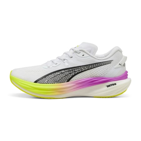 Buty Puma Deviate Nitro 3 Białe Żółte SS25