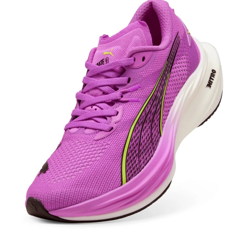 Puma Deviate Nitro 3 Purple Yellow SS25 Women