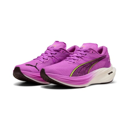 Chaussures Puma Deviate Nitro 3 Violet Jaune SS25 Femme