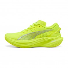 Baskets Puma Deviate Nitro 3 Jaune Gris SS25 Femme