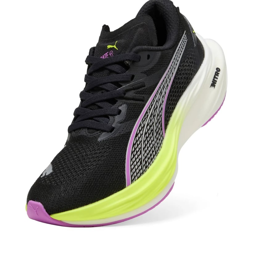 Puma Deviate Nitro 3 Black Purple SS25 Women's...