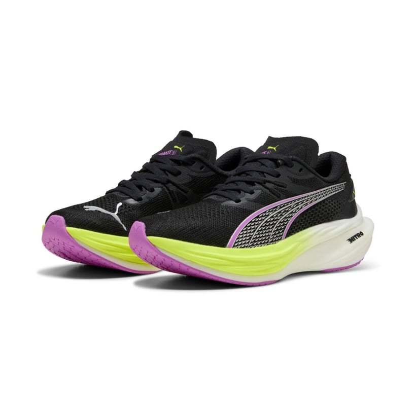 Puma Deviate Nitro 3 Black Purple SS25 Women's...