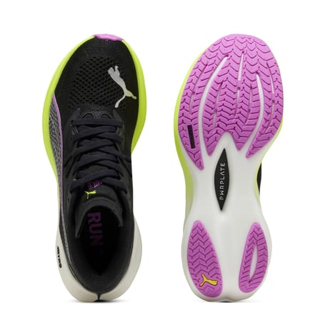 Puma Deviate Nitro 3 Black Purple SS25 Women's Sneakers